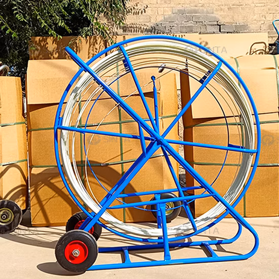 Serpiente Rodder del cable de Rodder del conducto de alambre trazable de la fibra de vidrio de FRP que corre Rod