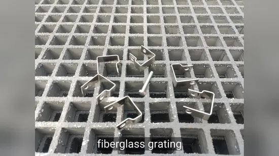Precio de fábrica de rejillas de GRP y hoja de rejilla de FRP moldeada pasarela de rejilla de fibra de vidrio de venta caliente