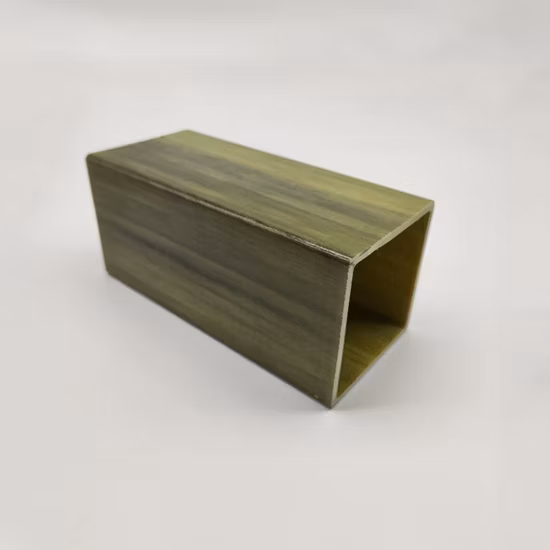 Perfiles de poliuretano pultruidos de fibra de vidrio FRP Perfiles de PU de marco