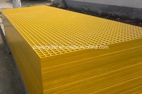 Rejilla moldeada FRP/GRP con calidad certificada en EE. UU.